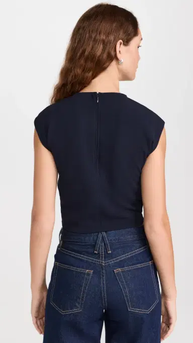 Tanya Taylor Betty Top Maritime Blue | Thumbnail 3 Tanya Taylor Betty Top Maritime Blue | Thumbnail 3