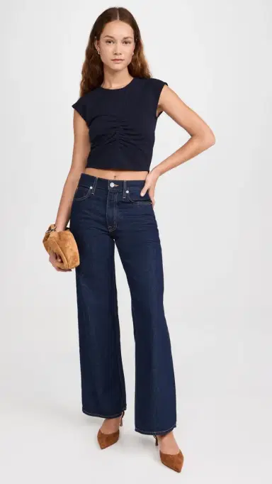 Tanya Taylor Betty Top Maritime Blue | Thumbnail 5 Tanya Taylor Betty Top Maritime Blue | Thumbnail 5