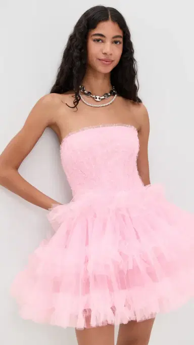 AKNVAS Edel Tulle Dress Pink | Thumbnail 2 AKNVAS Edel Tulle Dress Pink | Thumbnail 2