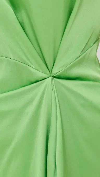 STAUD Jaelyn Silk Dress Sprout | Thumbnail 6 STAUD Jaelyn Silk Dress Sprout | Thumbnail 6