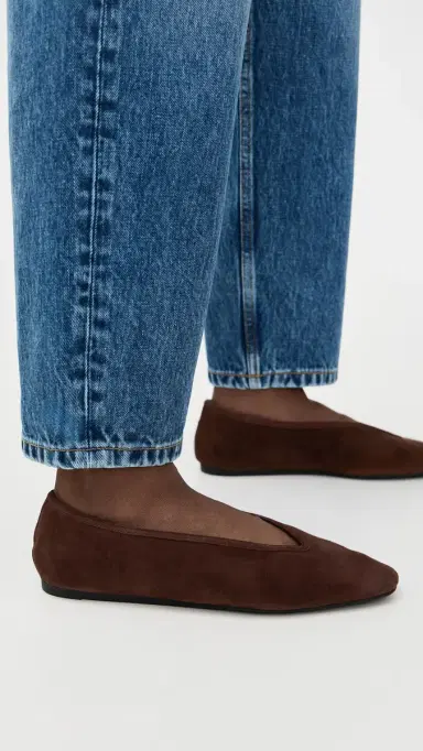 Schutz Courtney Flats Seal Brown | Thumbnail 3