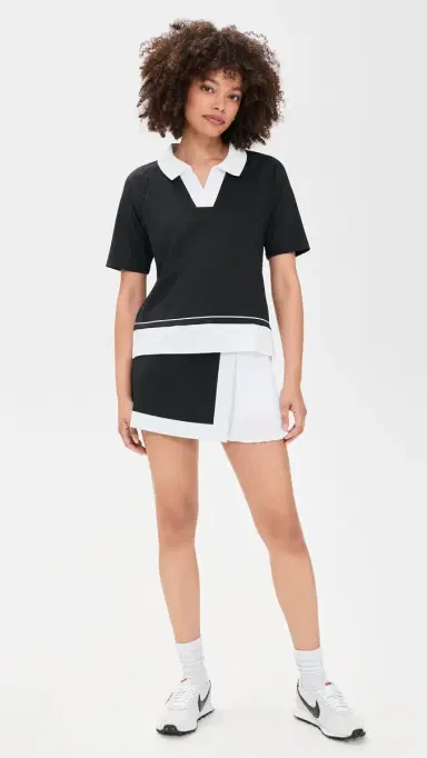 Goldbergh Piccola Polo Top Black S | Thumbnail 5