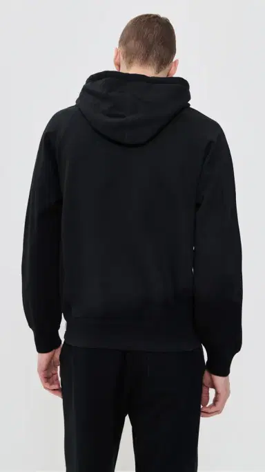REIGNING CHAMP Midweight Terry Standard Hoodie Black | Thumbnail 3 REIGNING CHAMP Midweight Terry Standard Hoodie Black | Thumbnail 3