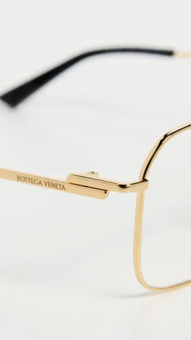 Bottega Veneta BV1384O Glasses Gold/Transparent One Size | Thumbnail 5 Bottega Veneta BV1384O Glasses Gold/Transparent One Size | Thumbnail 5