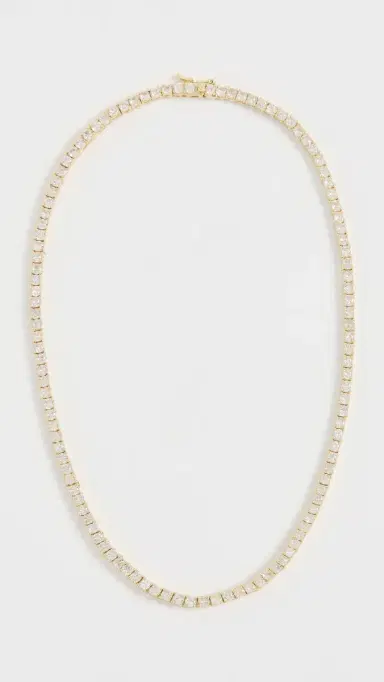 Shashi Medium Tennis Necklace | Thumbnail 2 Shashi Medium Tennis Necklace | Thumbnail 2