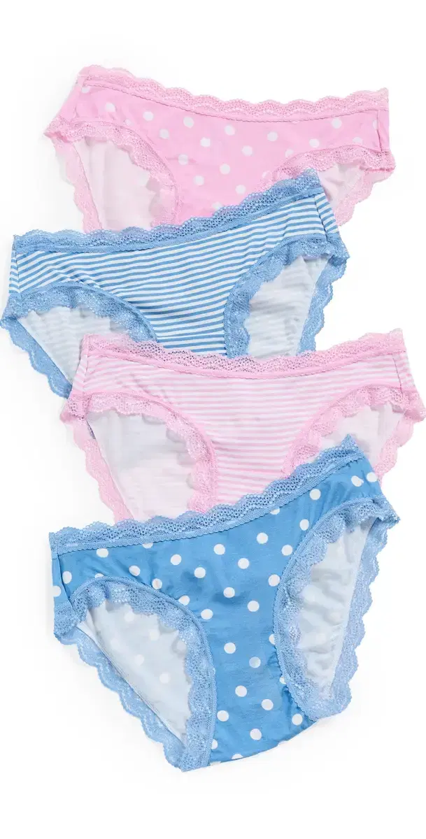 The Original Knicker Spots & Stripes 4 Pack Spots & Stripes