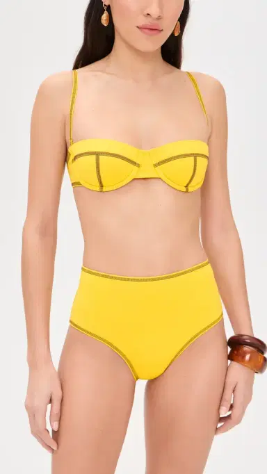 Staud Jo Balconette Bikini Top Sunshine S | Thumbnail 5 Staud Jo Balconette Bikini Top Sunshine S | Thumbnail 5
