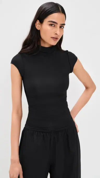 THE LINE BY K Reese Mock Neck Top | Thumbnail 2