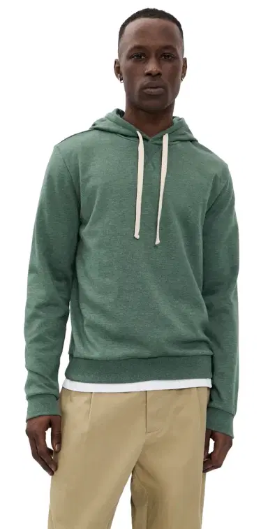 Marine Layer Pacifica Stretch Hoodie Forest Green | Thumbnail 1 Marine Layer Pacifica Stretch Hoodie Forest Green | Thumbnail 1