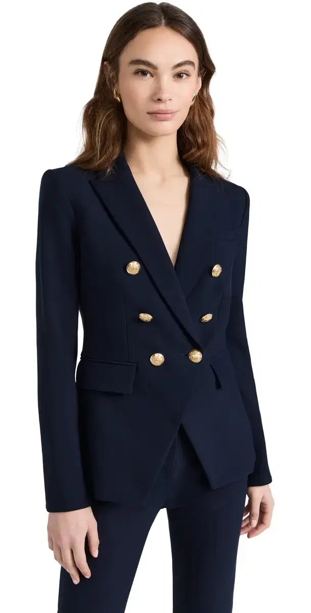 Veronica Beard Miller Dickey Jacket Navy