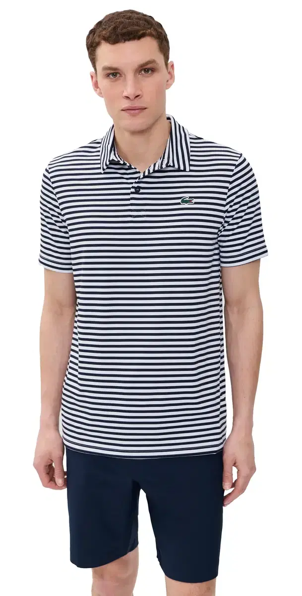 Golf port Performance Polo hirt Marine/Blanc