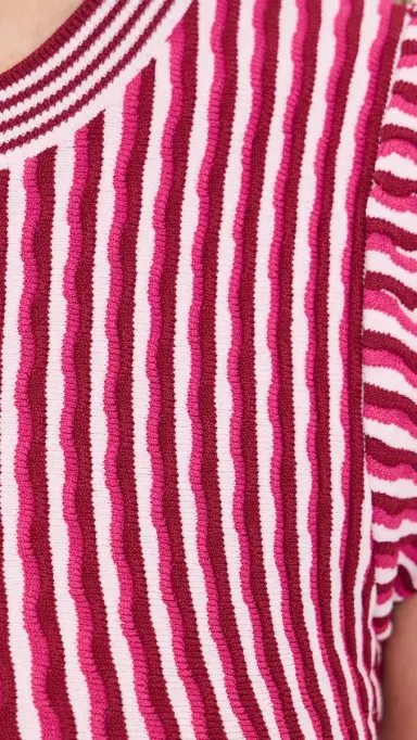 RAILS Bryn Top Berry Stripe | Thumbnail 6 RAILS Bryn Top Berry Stripe | Thumbnail 6