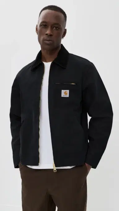 Carhartt WIP Detroit Jacket Black/Rinsed Black L | Thumbnail 2