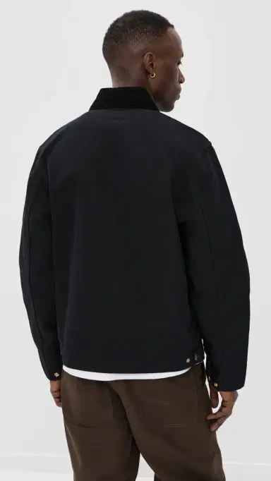 Carhartt WIP Detroit Jacket Black/Rinsed Black L | Thumbnail 3