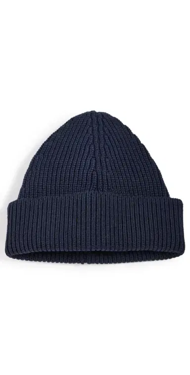 Maison Margiela Beanie Navy | Thumbnail 1 Maison Margiela Beanie Navy | Thumbnail 1