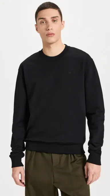 AMI De Coeur Unisex Sweatshirt Black | Thumbnail 2 AMI De Coeur Unisex Sweatshirt Black | Thumbnail 2