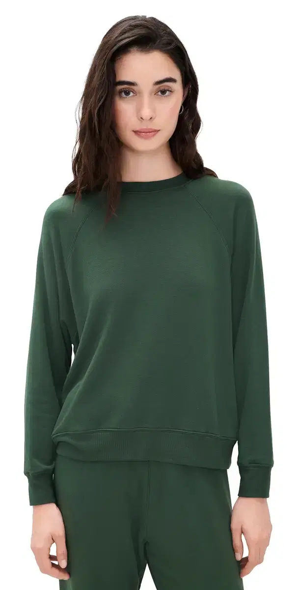Andie Fleece Sweatshirt ilitary