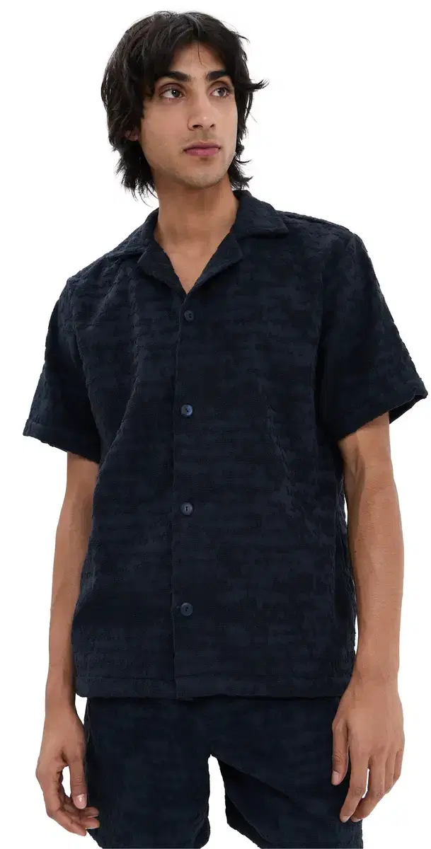 Night Lagoon Cuba Terry hirt Blue