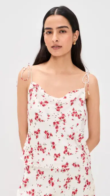 CAMI NYC Azra Hammered Satin Camisole Candied Rose | Thumbnail 2 CAMI NYC Azra Hammered Satin Camisole Candied Rose | Thumbnail 2