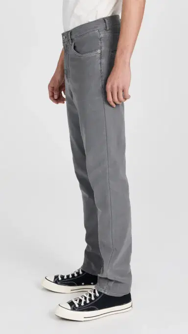 Faherty Stretch Terry 5-Pocket Pants Slate | Thumbnail 4