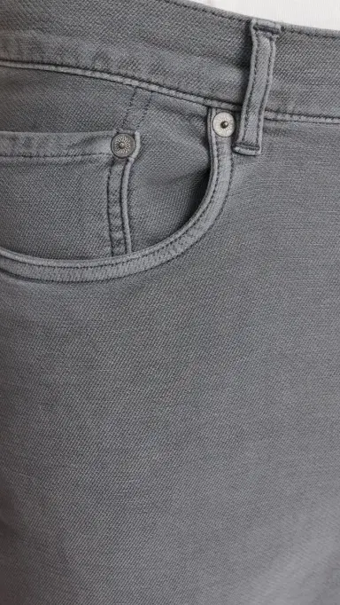 Faherty Stretch Terry 5-Pocket Pants Slate | Thumbnail 6