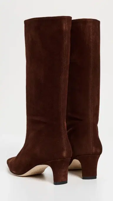 STAUD Midcalf Wally Boots Mahogany | Thumbnail 4 STAUD Midcalf Wally Boots Mahogany | Thumbnail 4