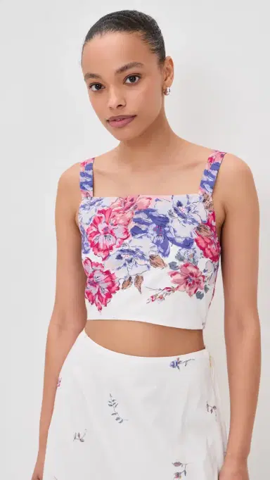 Cleobella Jenni Top Camellia Print | Thumbnail 2 Cleobella Jenni Top Camellia Print | Thumbnail 2