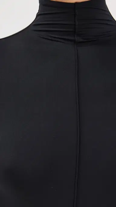 WARDROBE.NYC WARDROBE. NYC RHW Long leeve Thong Bodysuit Black | Thumbnail 6