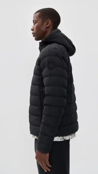 Canada Goose Crofton Enduraluxe Hooded Jacket Black S | Thumbnail 4