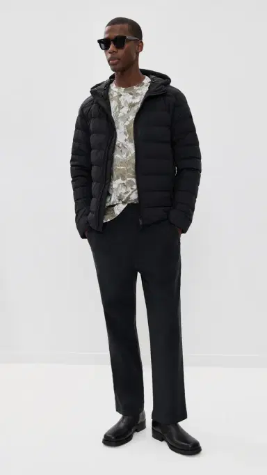 Canada Goose Crofton Enduraluxe Hooded Jacket Black S | Thumbnail 5