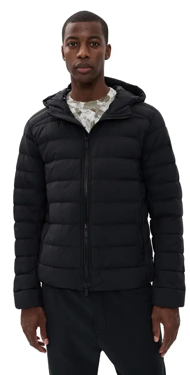 Crofton Enduraluxe Hooded Jacket Black