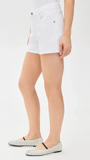 FRAME The Hang Shorts White | Thumbnail 4