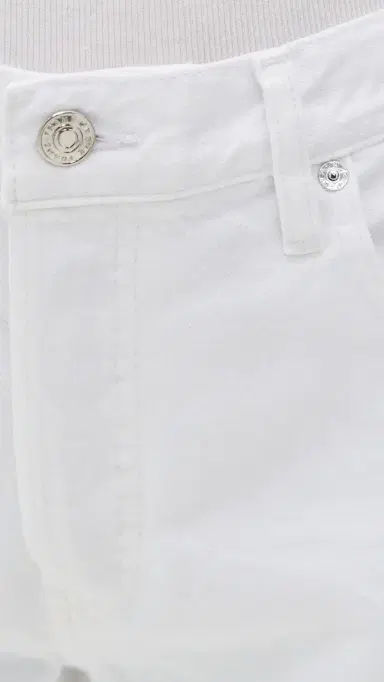 FRAME The Hang Shorts White | Thumbnail 6