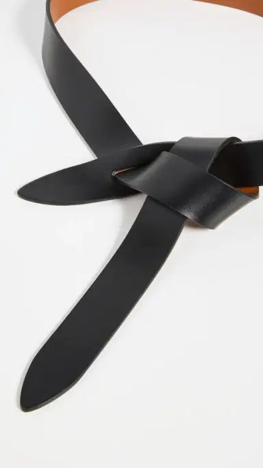 Isabel Marant ecce Bicolor Belt Black/Natural | Thumbnail 4 Isabel Marant ecce Bicolor Belt Black/Natural | Thumbnail 4