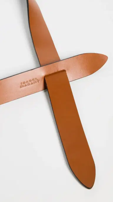 Isabel Marant ecce Bicolor Belt Black/Natural | Thumbnail 5 Isabel Marant ecce Bicolor Belt Black/Natural | Thumbnail 5