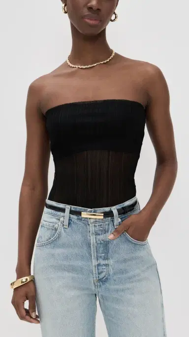 Favorite Daughter The Lady Belt Black/Gold | Thumbnail 3