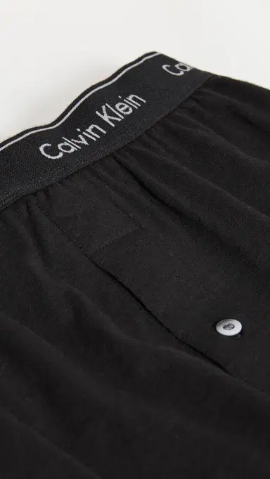 Calvin Klein Underwear Cotton Classic Fit Knit Boxers 3 Pack Black S | Thumbnail 5 Calvin Klein Underwear Cotton Classic Fit Knit Boxers 3 Pack Black S | Thumbnail 5