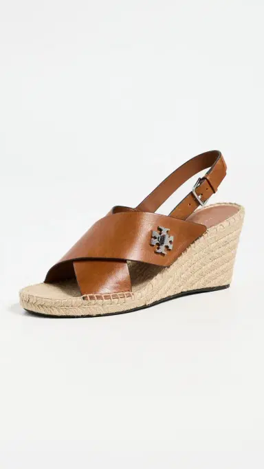 Tory Burch Turnlock Wedge Espadrilles Classic Cuoio 8 | Thumbnail 2 Tory Burch Turnlock Wedge Espadrilles Classic Cuoio 8 | Thumbnail 2