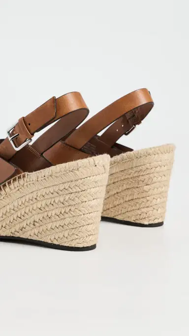 Tory Burch Turnlock Wedge Espadrilles Classic Cuoio 8 | Thumbnail 4 Tory Burch Turnlock Wedge Espadrilles Classic Cuoio 8 | Thumbnail 4