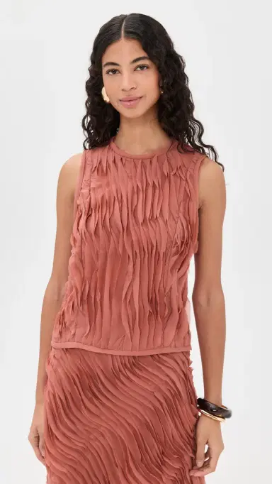Ulla Johnson Celina Top Chestnut | Thumbnail 2 Ulla Johnson Celina Top Chestnut | Thumbnail 2