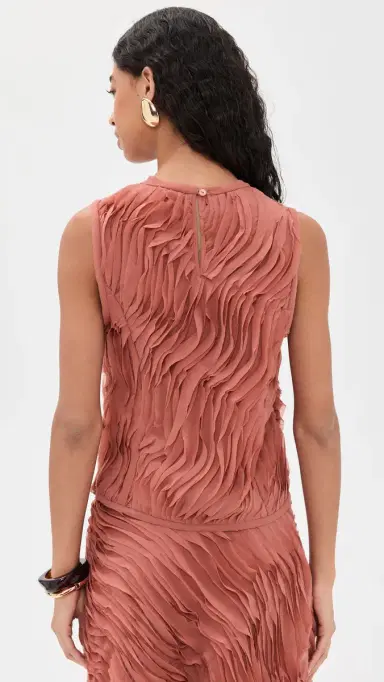 Ulla Johnson Celina Top Chestnut | Thumbnail 3 Ulla Johnson Celina Top Chestnut | Thumbnail 3
