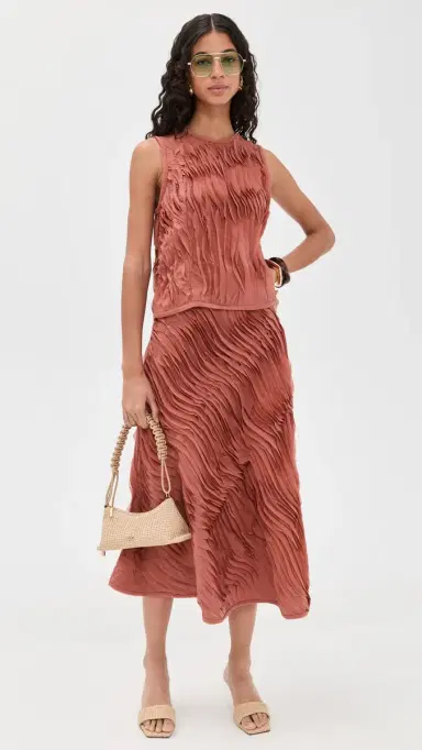 Ulla Johnson Celina Top Chestnut | Thumbnail 5 Ulla Johnson Celina Top Chestnut | Thumbnail 5