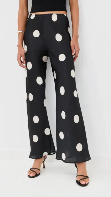 LE BOP Ellie Pants Black/White Dot | Thumbnail 2