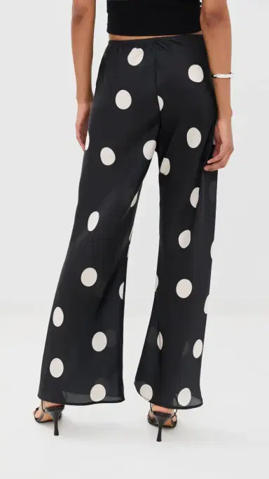 LE BOP Ellie Pants Black/White Dot | Thumbnail 3