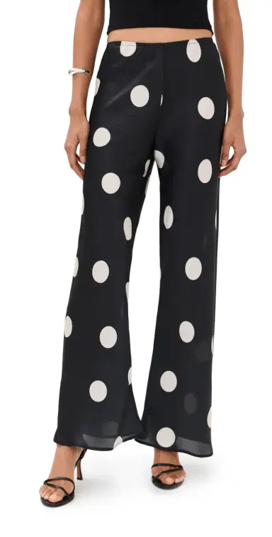 LE BOP Ellie Pants Black/White Dot | Thumbnail 1