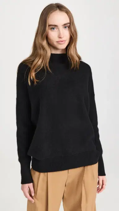 Vince Boiled Funnel Neck Pullover | Thumbnail 2