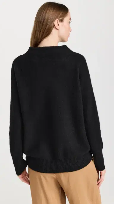 Vince Boiled Funnel Neck Pullover | Thumbnail 3