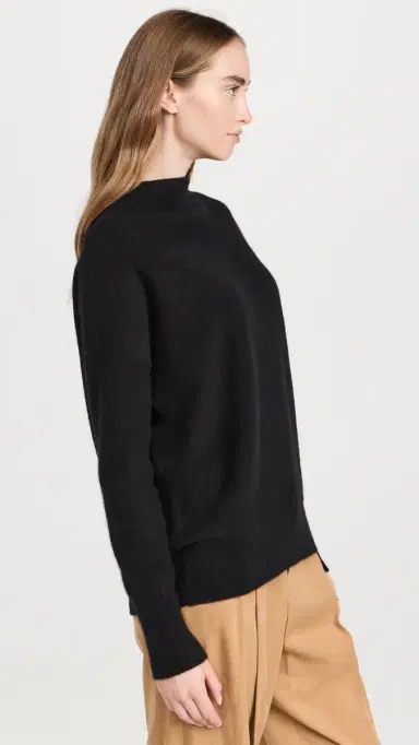 Vince Boiled Funnel Neck Pullover | Thumbnail 4
