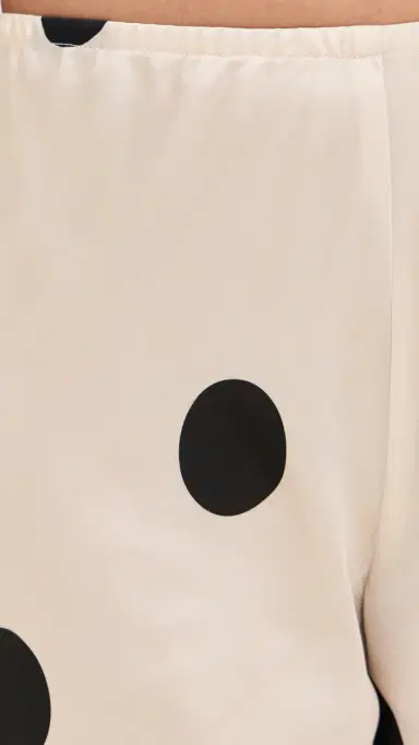 LE BOP Ellie Pants White/Black Dot | Thumbnail 6 LE BOP Ellie Pants White/Black Dot | Thumbnail 6