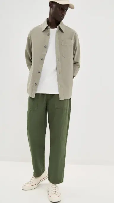 Service Works Classic Canvas Chef Pants Olive M | Thumbnail 5 Service Works Classic Canvas Chef Pants Olive M | Thumbnail 5